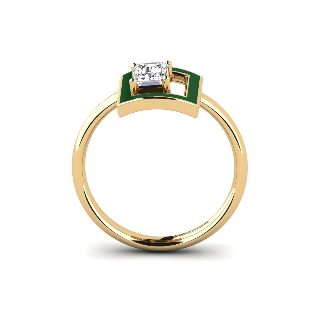 Labor-gezüchteter Diamant Ring Roble