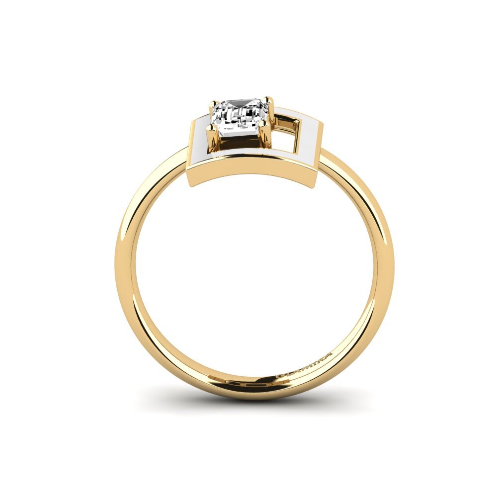 Moissanit Ring Roble