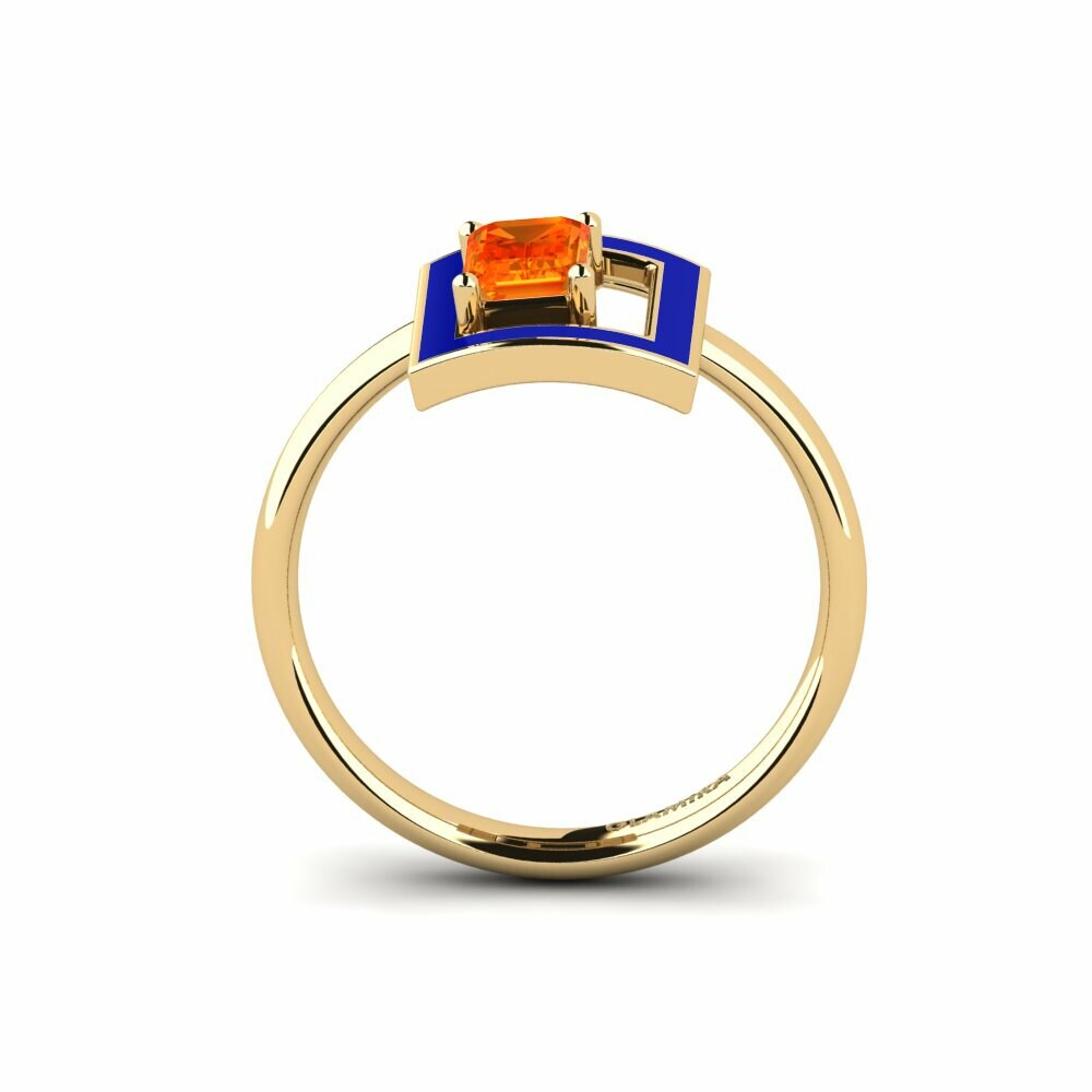 Saphir orange Bague Roble