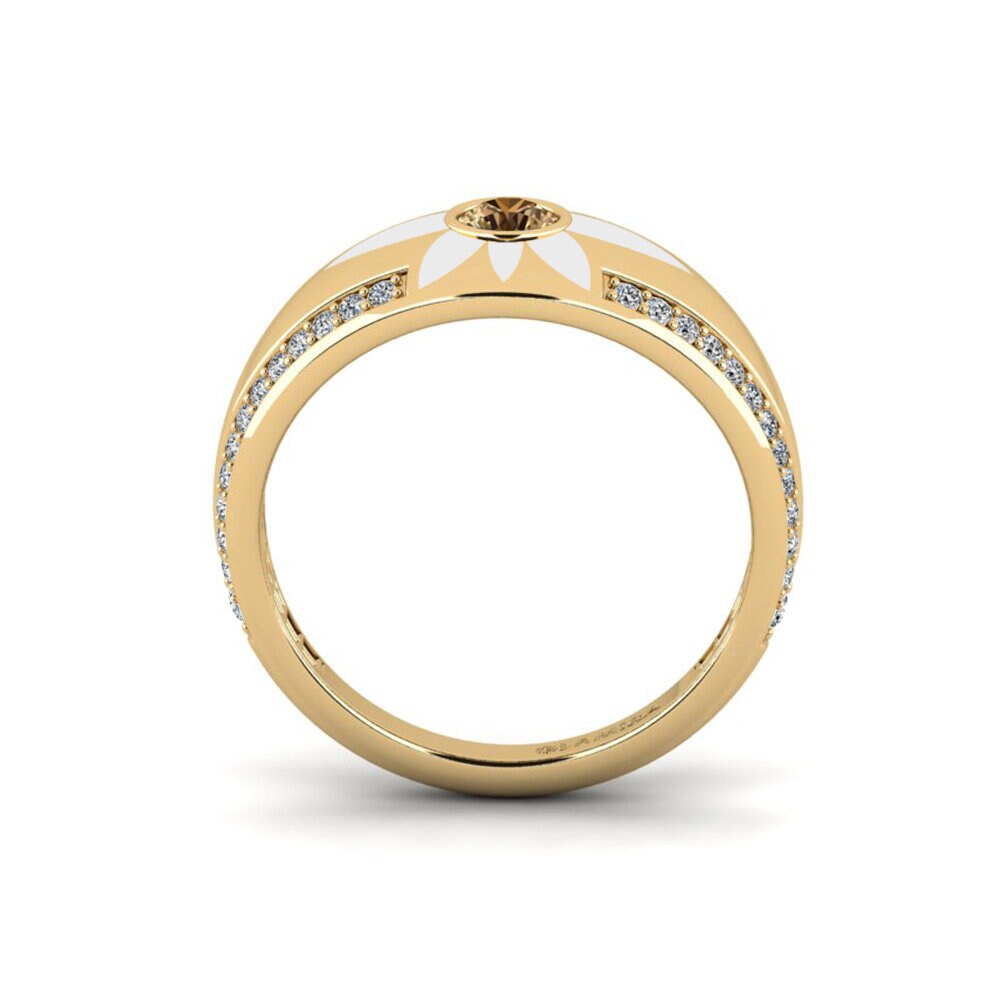 Brauner Diamant Ring Rochellxv