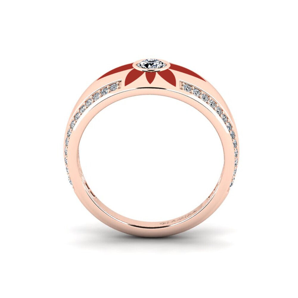 Rotgold 375 Ring Rochellxv