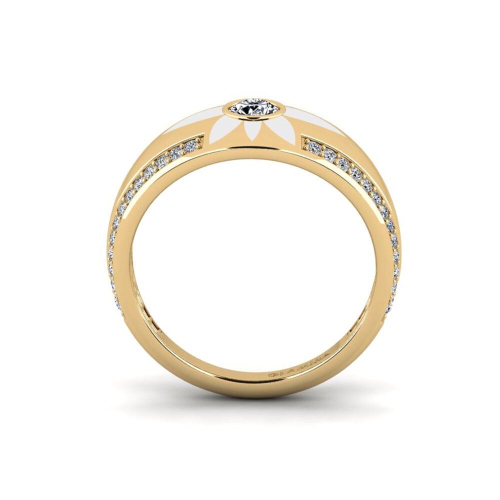 Gelbgold 375 Ring Rochellxv