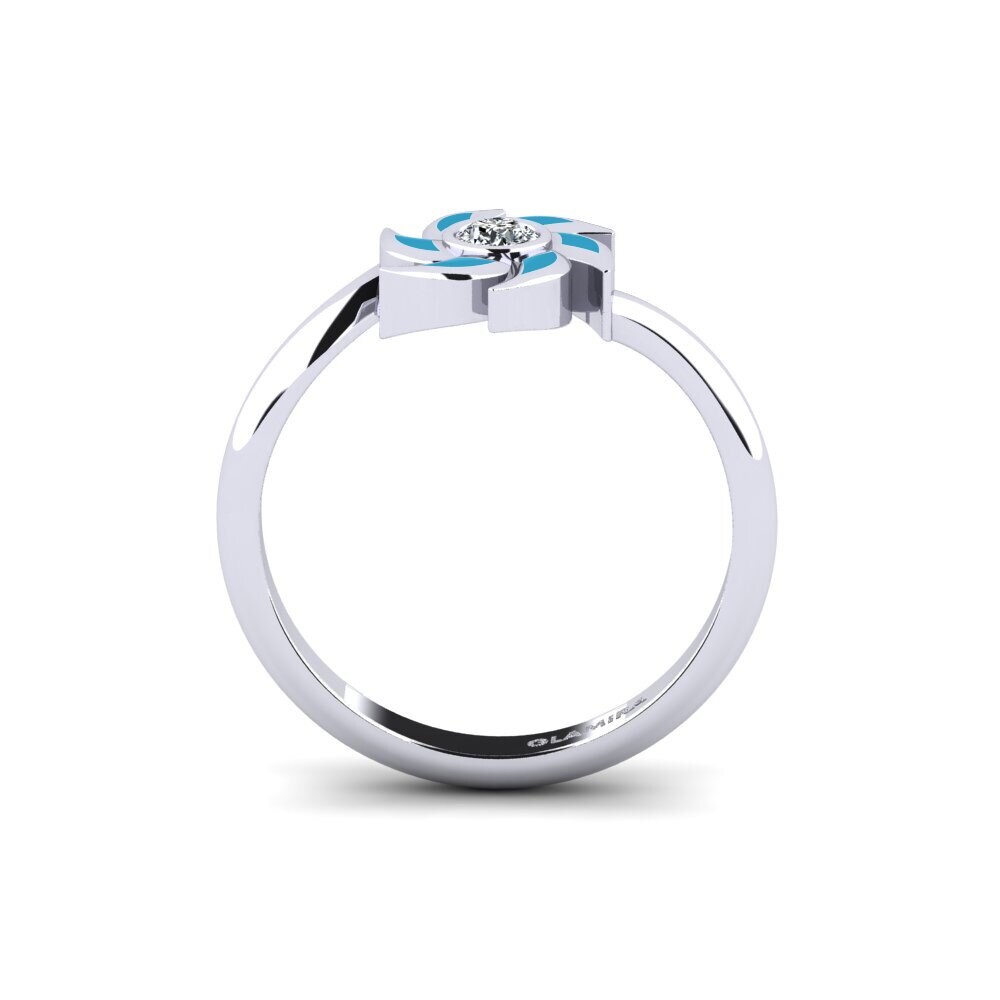 950 Platin Ring Unspread