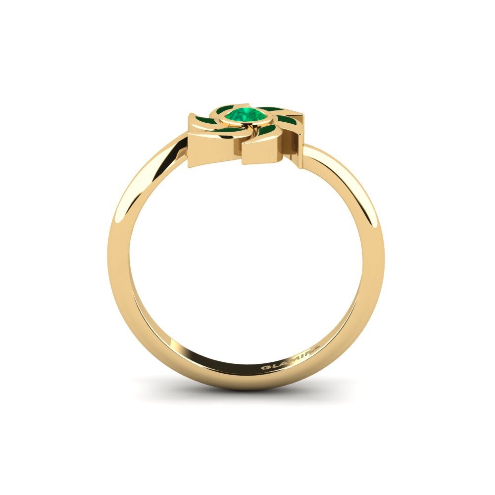 Smaragd Ring Unspread