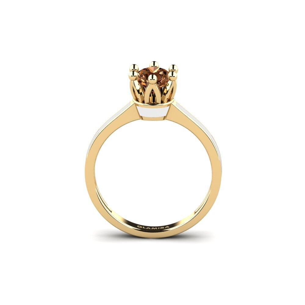Brauner Diamant Ring Uriss