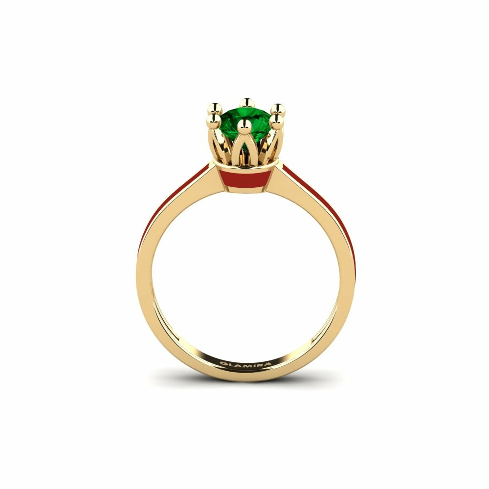 Zircone Vert Bague Uriss