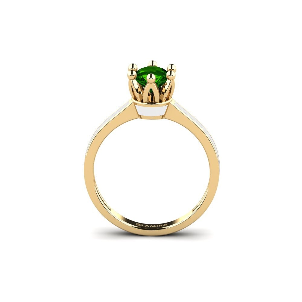 Grüner Turmalin Ring Uriss