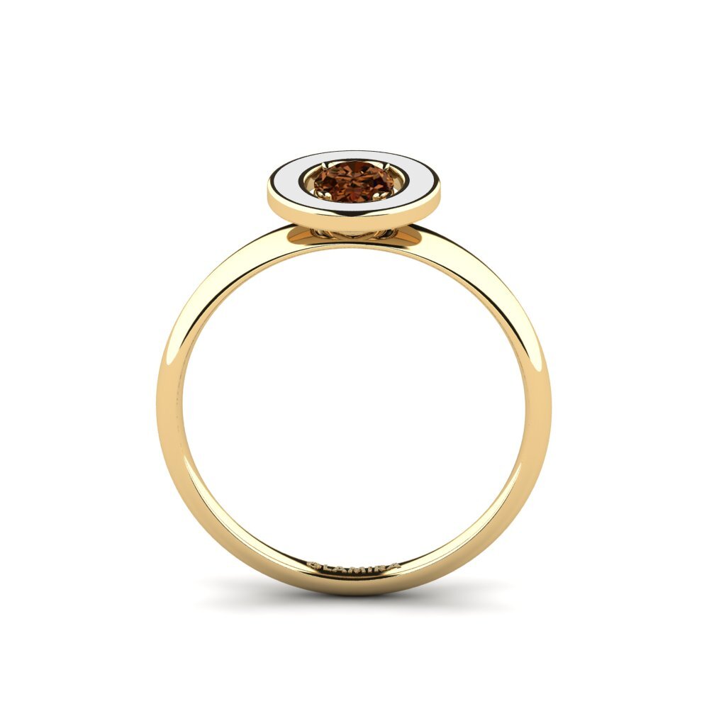 Brauner Diamant Ring Wuchang