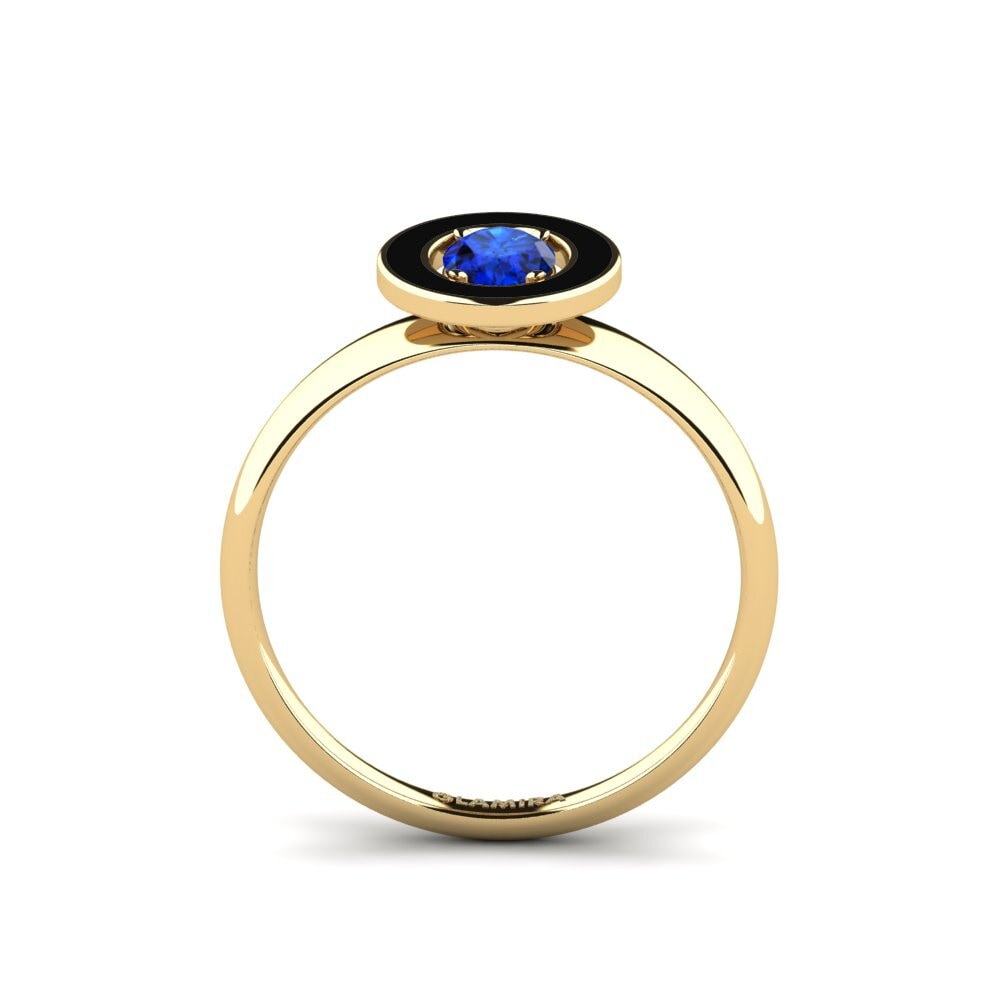 Saphir (im Labor gezüchtet) Ring Wuchang