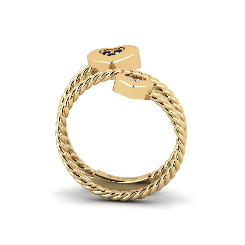 Zafiro negro Anillo Bolton