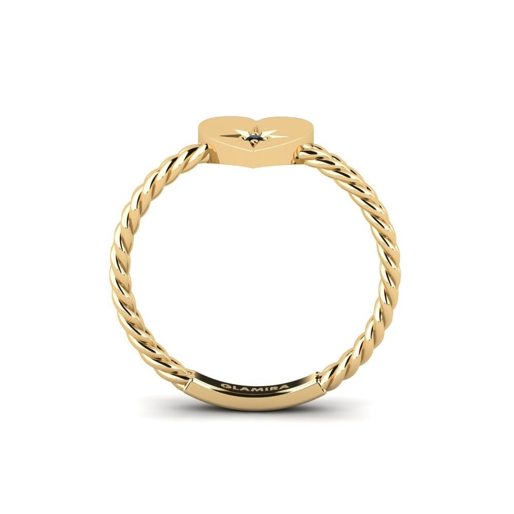 Black Sapphire Ring Mezanmi