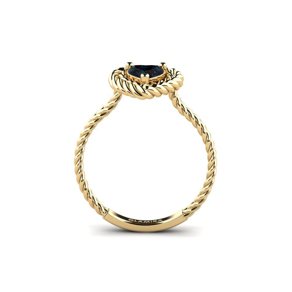 Opalo Negro Anillo Sangiovese
