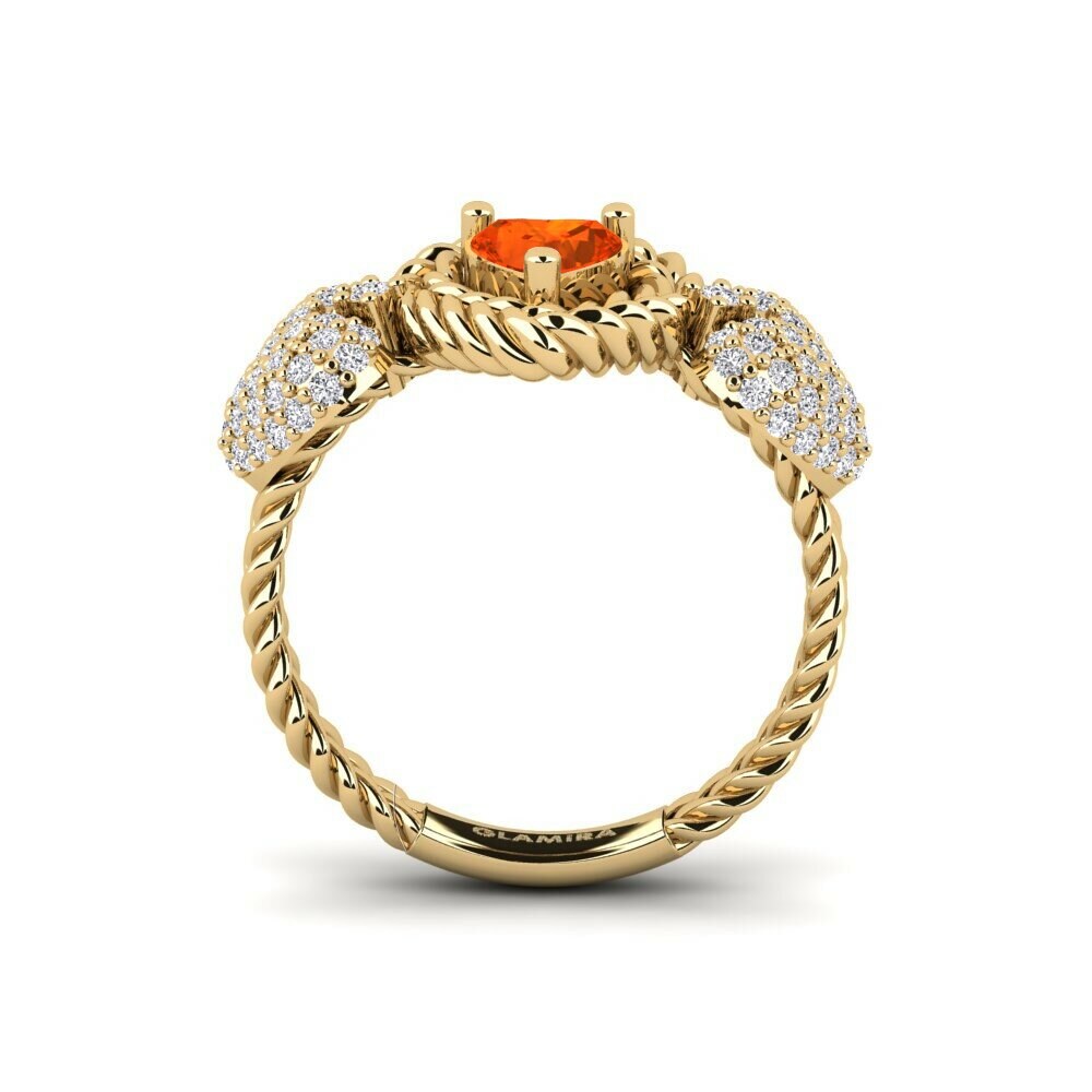 Opale de Feu Bague Verdichio