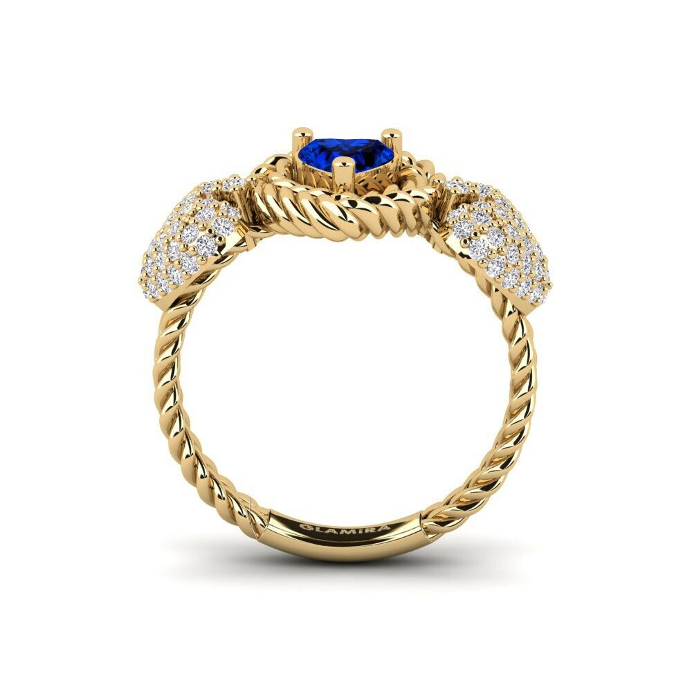 Sapphire (Lab Created) Ring Verdichio