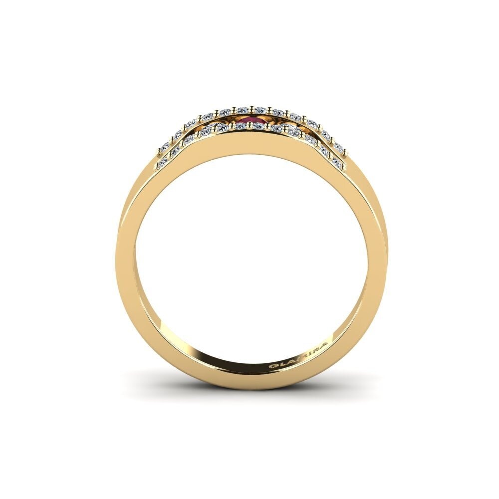 Ruby Engagement Ring Faheric
