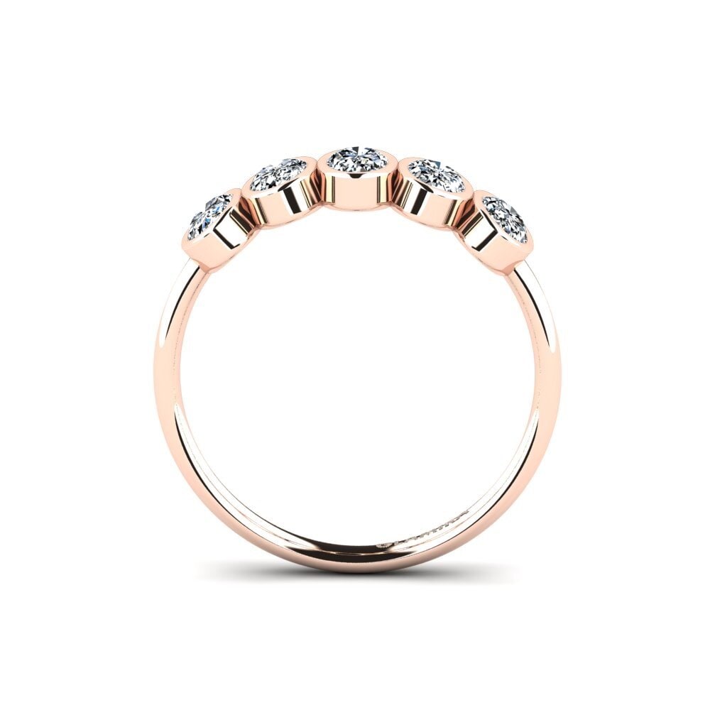 18ct Rose Gold Engagement Ring Gidsren