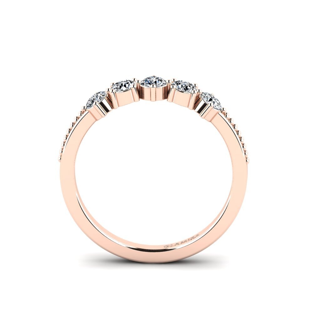 18ct Rose Gold Engagement Ring Glog