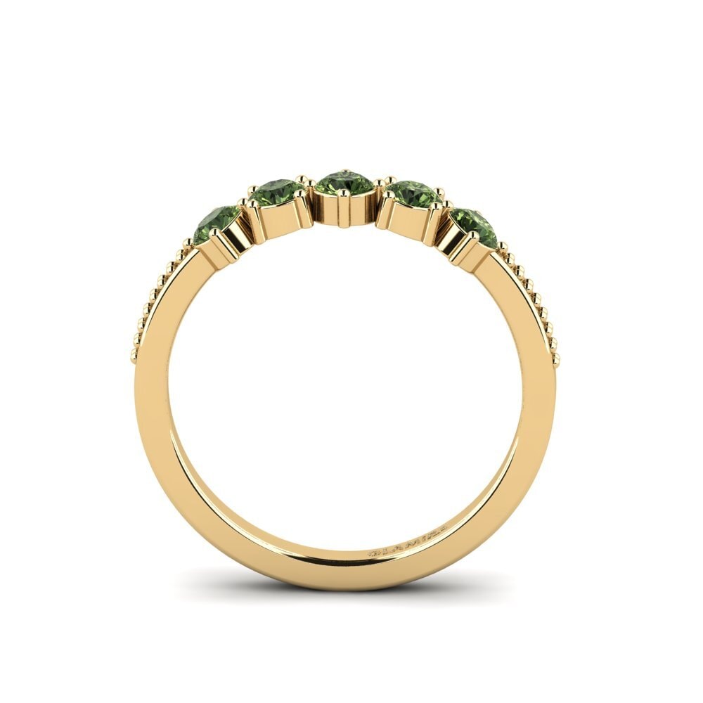 Green Sapphire Engagement Ring Glog