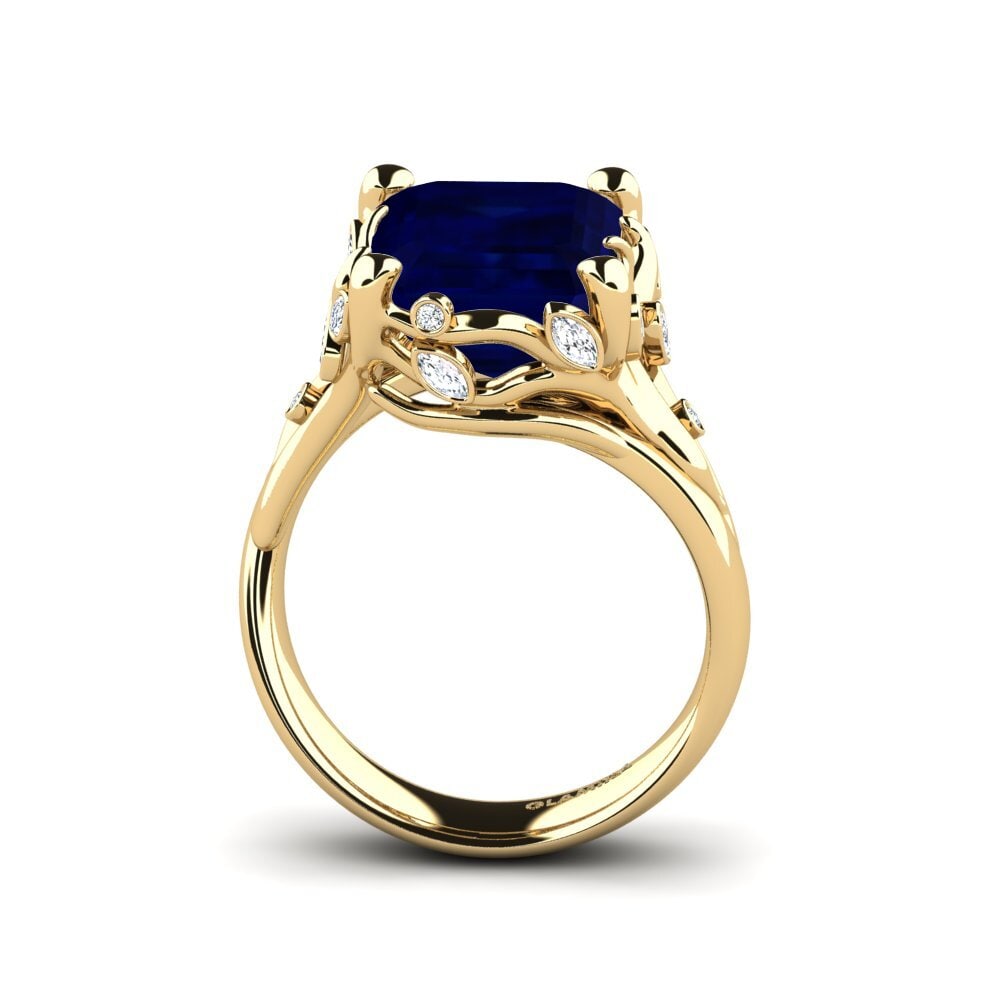 Zafiro Anillo de compromiso Gnerspmas