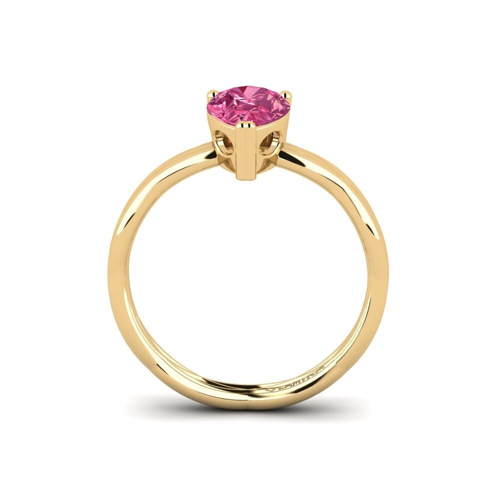 Pink Tourmaline Engagement Ring Preap