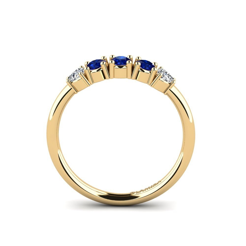 Sapphire Engagement Ring Secant