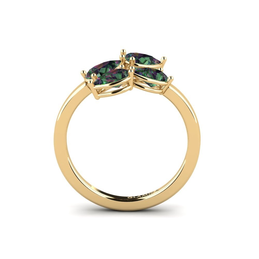 Mystic Topaz Engagement Ring Adelinnat