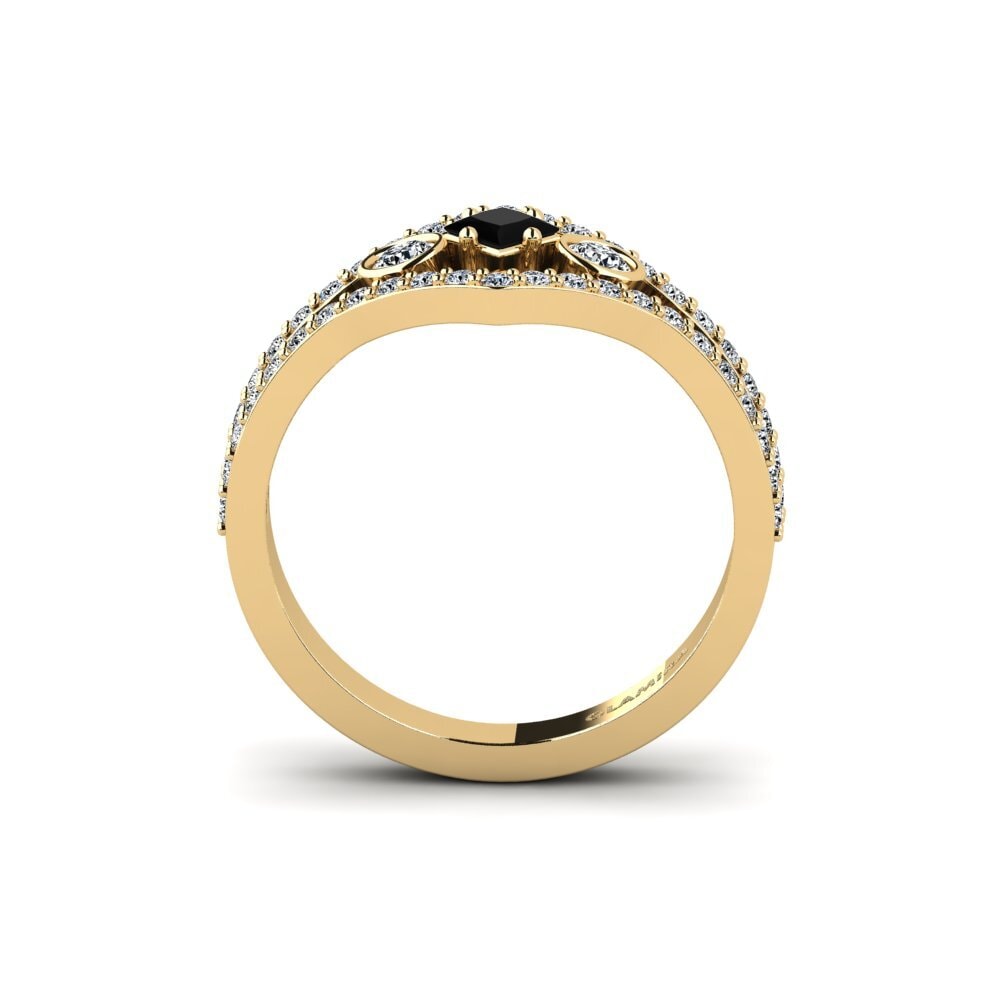 Black Diamond Engagement Ring Eduardobn
