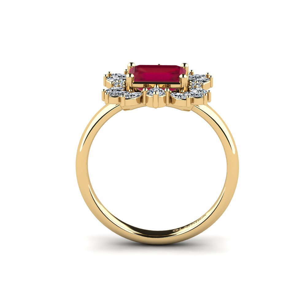 Ruby Engagement Ring Hram