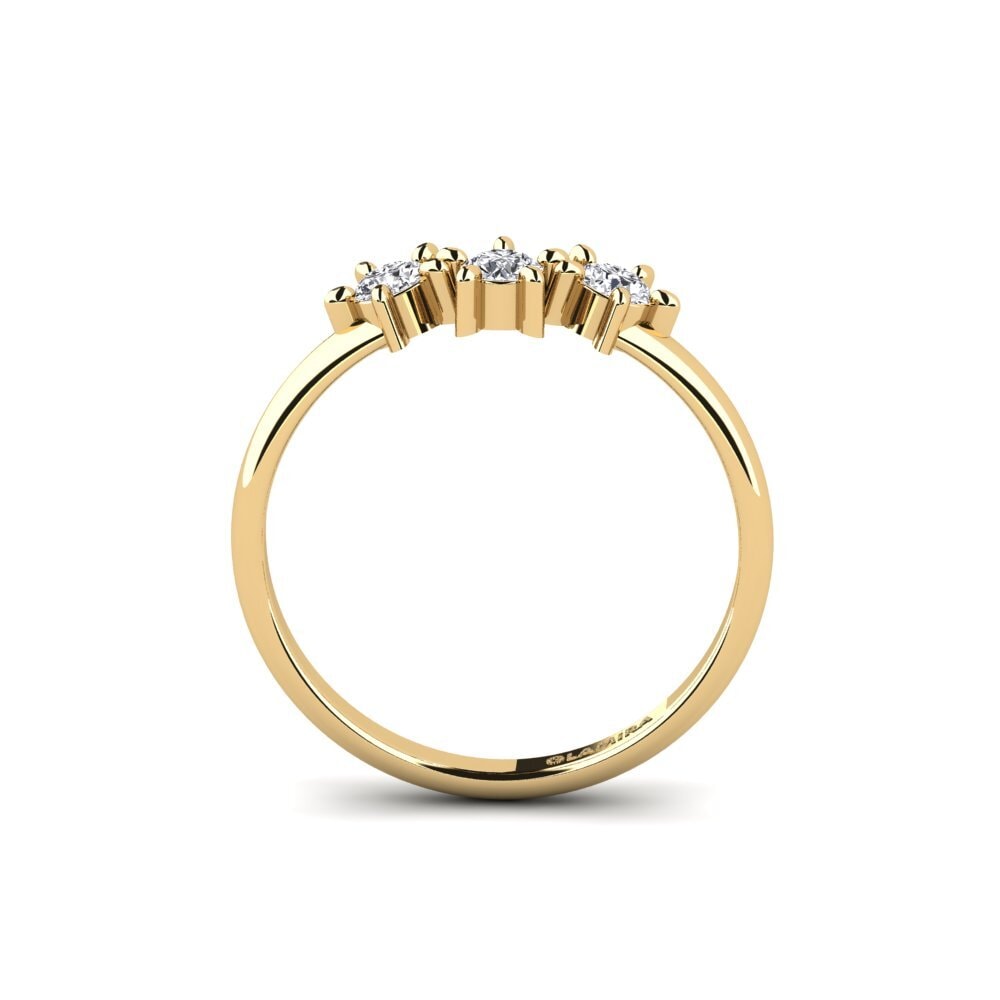 Moissanite Anel de Noivado Napalber