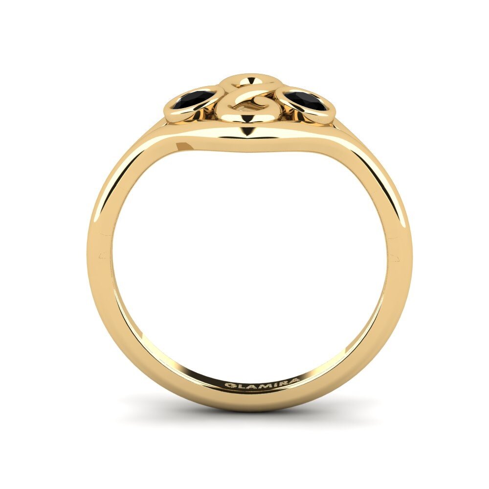 Black Diamond Engagement Ring Ociramma