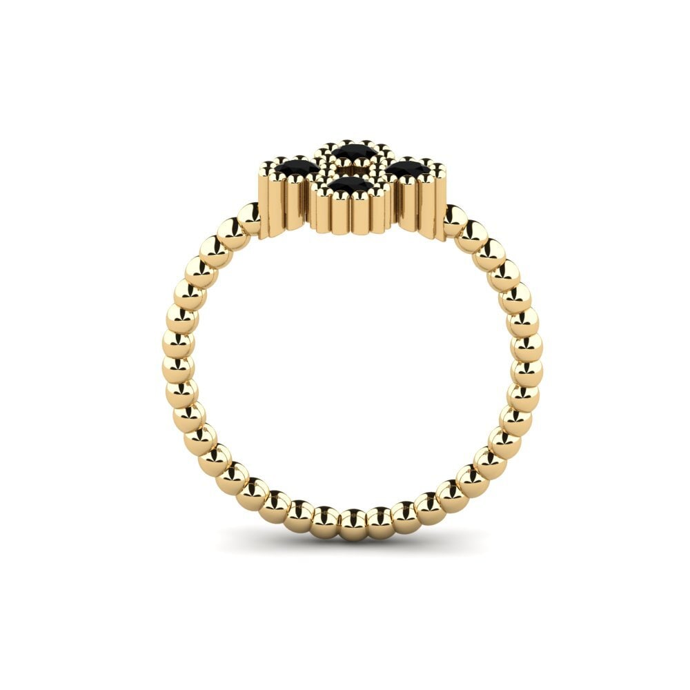Black Diamond Engagement Ring Tablue
