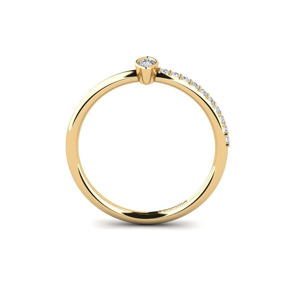 Lab Grown Diamond Engagement Ring Trairen