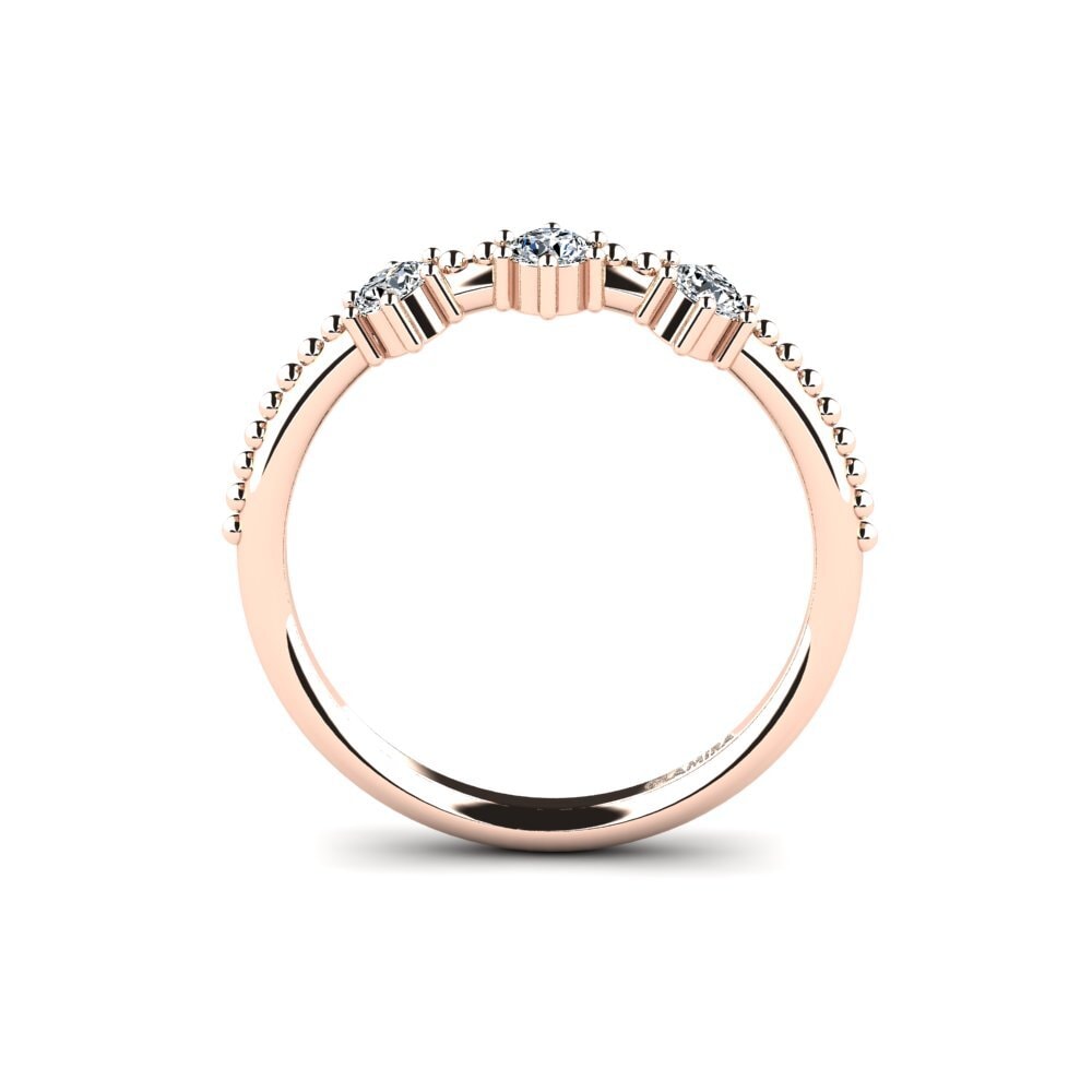 18ct Rose Gold Engagement Ring Warle