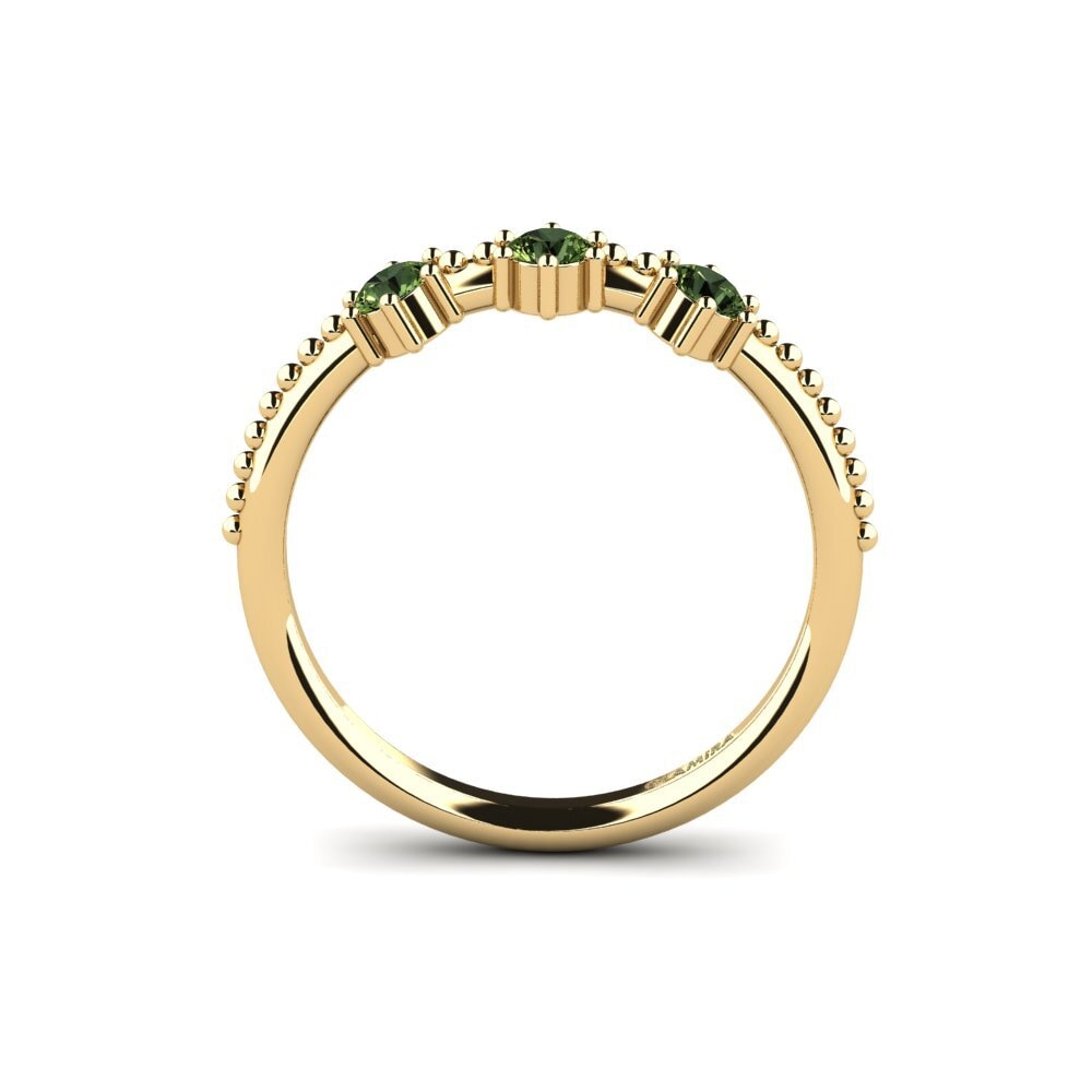 Green Sapphire Engagement Ring Warle