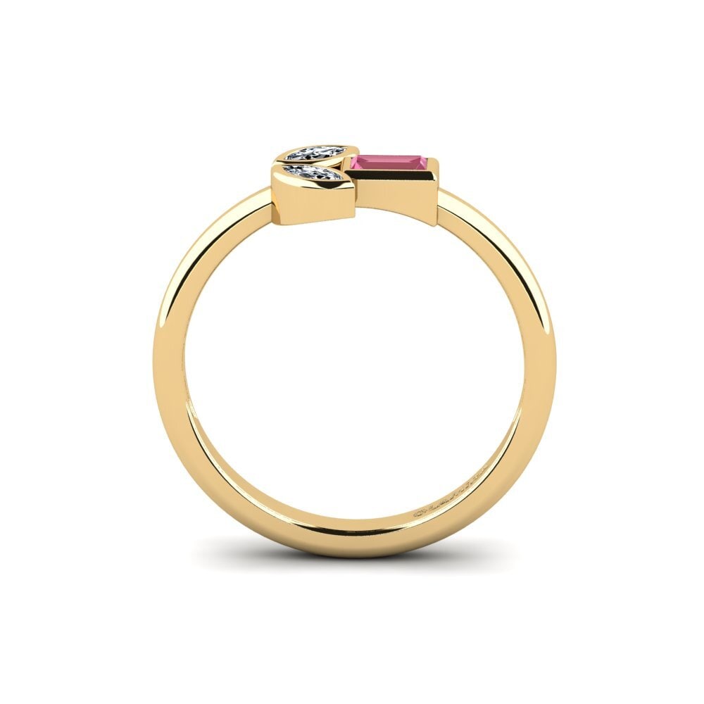 Pink Sapphire Engagement Ring Canormess