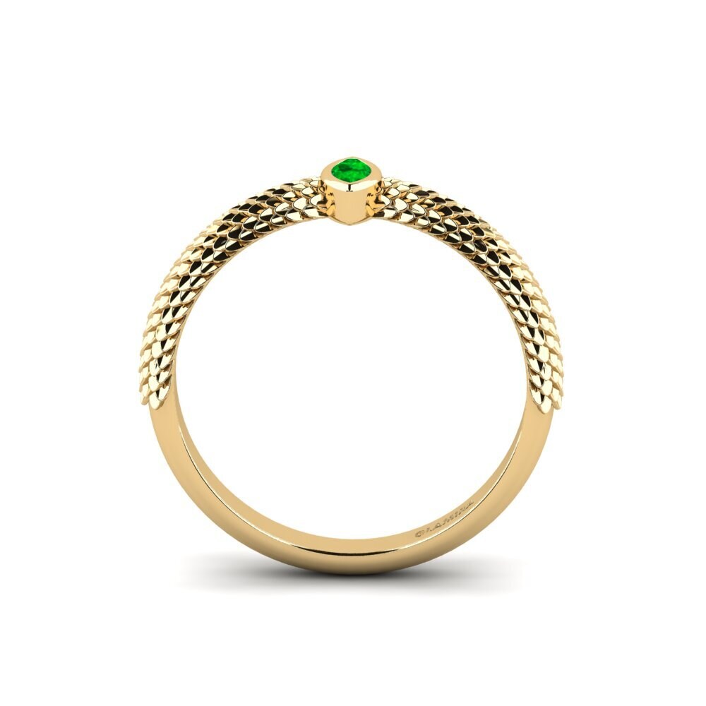 Marquise Emerald Engagement Ring Coroll