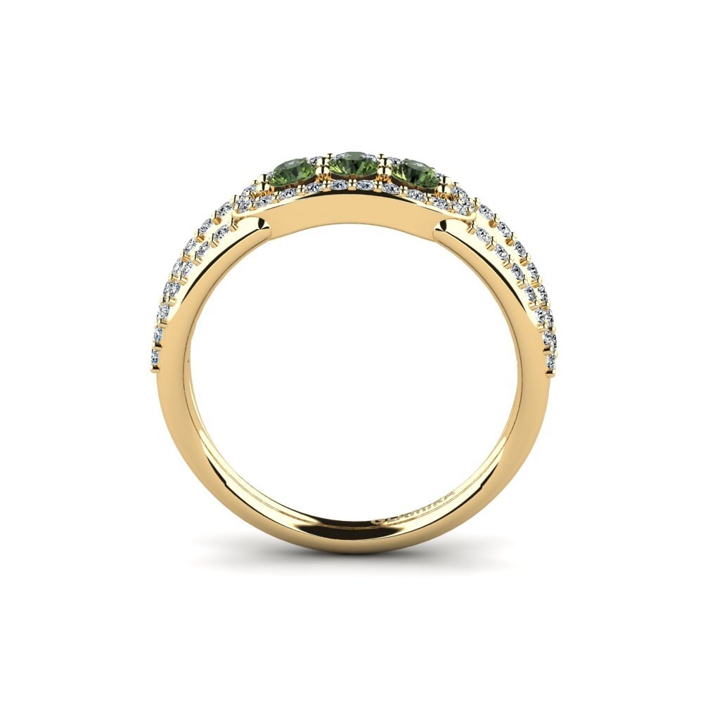 Green Sapphire Engagement Ring Haystur