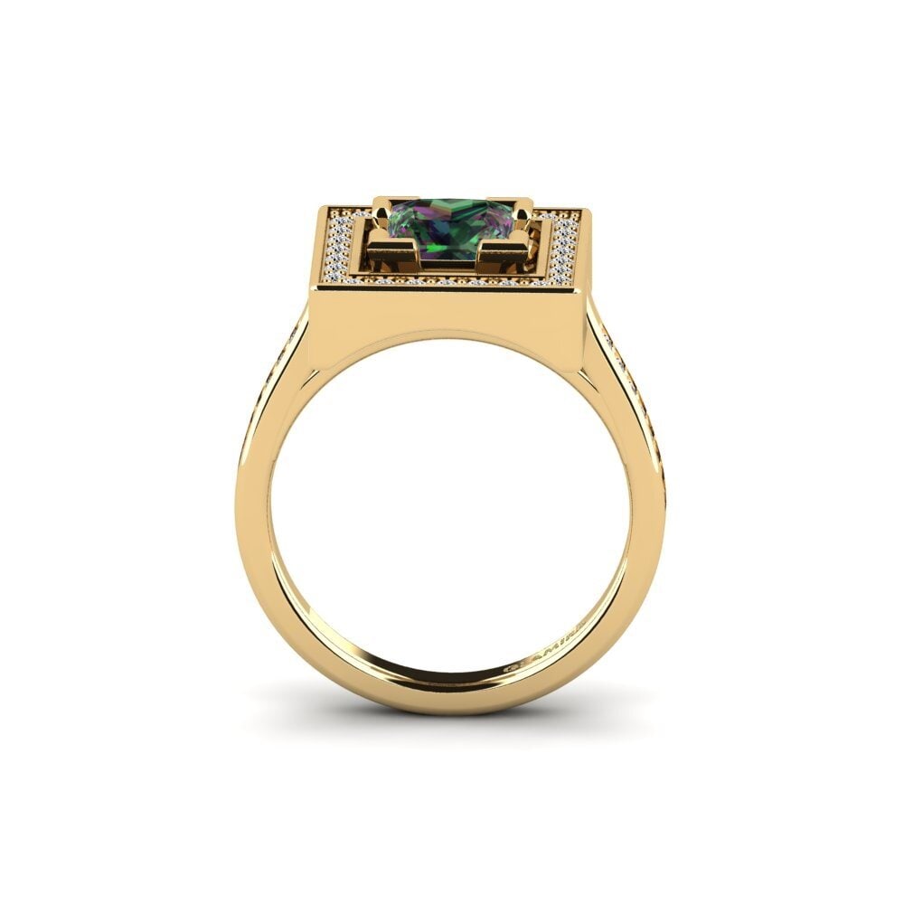 Topacio Místico Anillo de compromiso Lurrho