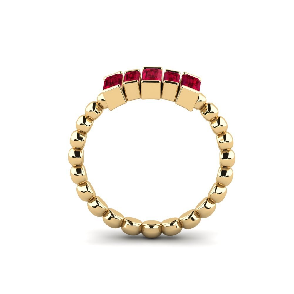 Ruby Engagement Ring Nounours