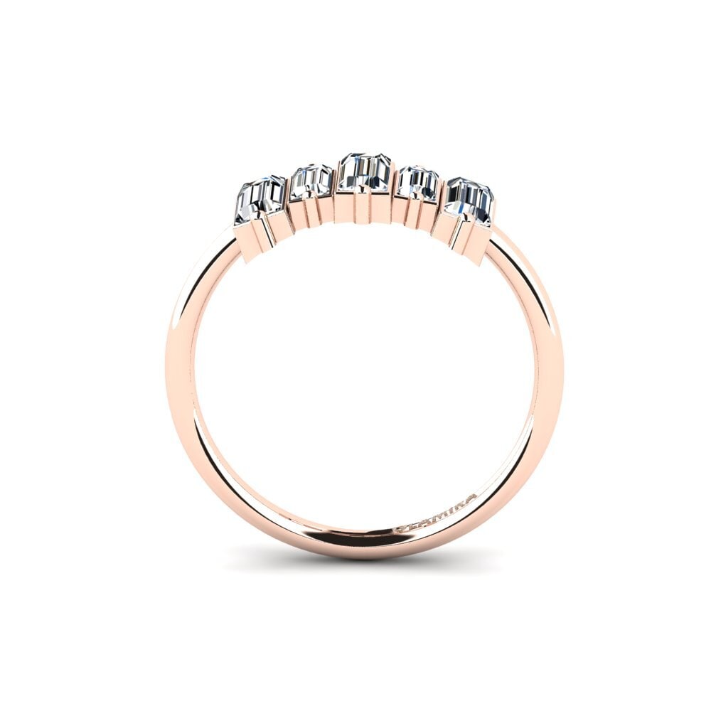 18ct Rose Gold Engagement Ring Pegbo