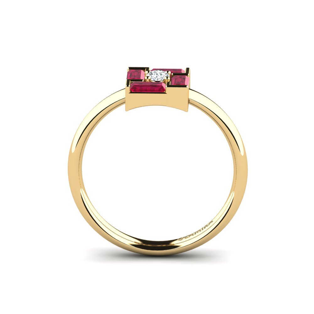 Ruby Engagement Ring Pleione