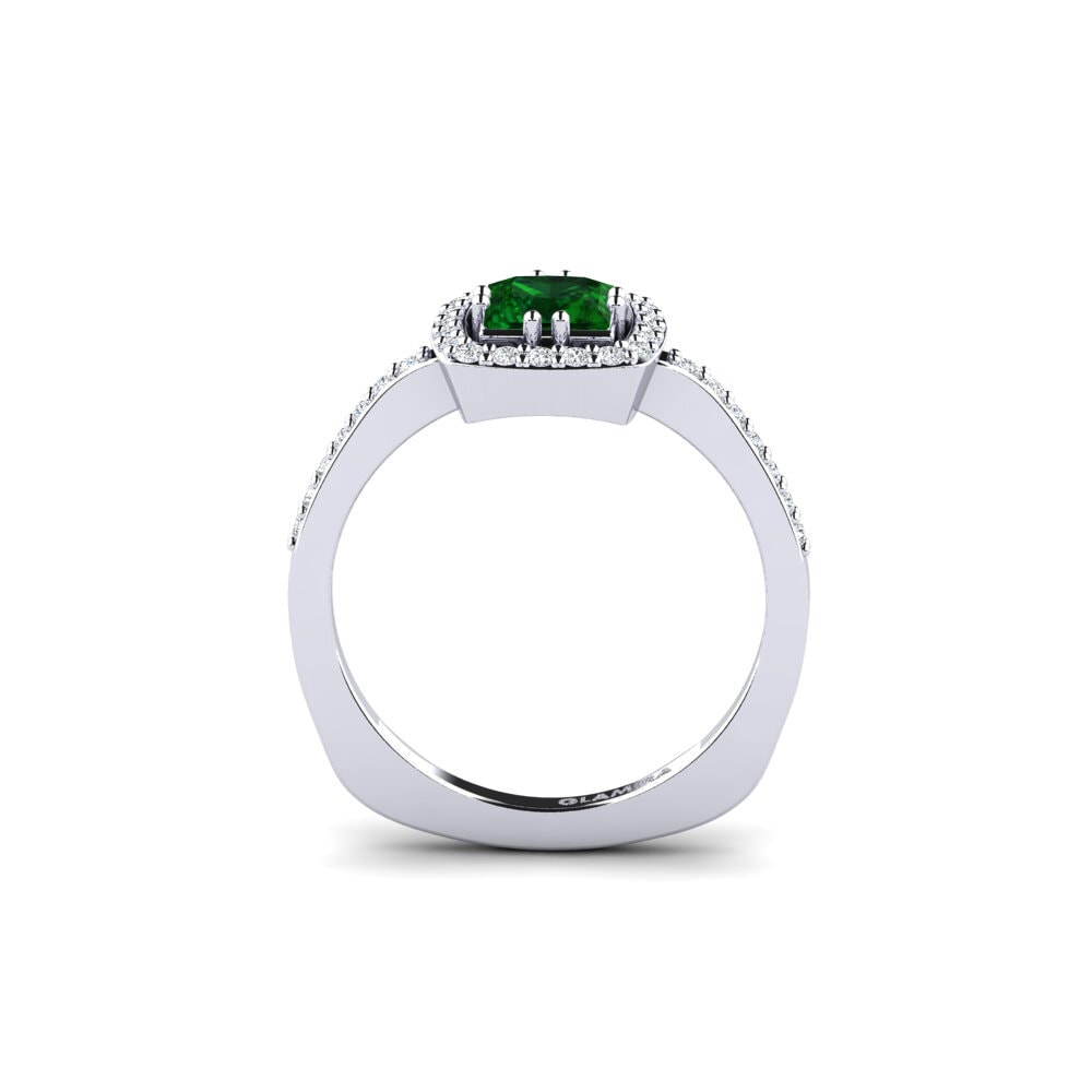 Tsavorite Engagement Ring Sharix