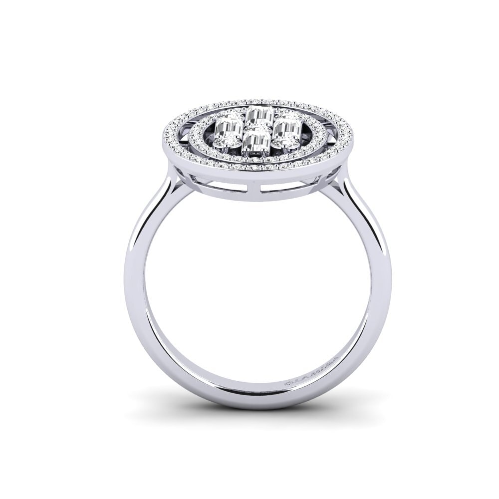 White sapphire Engagement Ring Subscheme