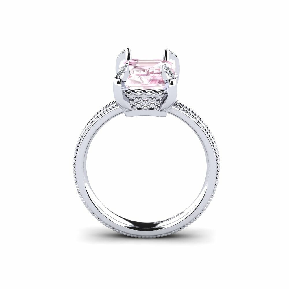 Kunzite Engagement Ring Weed