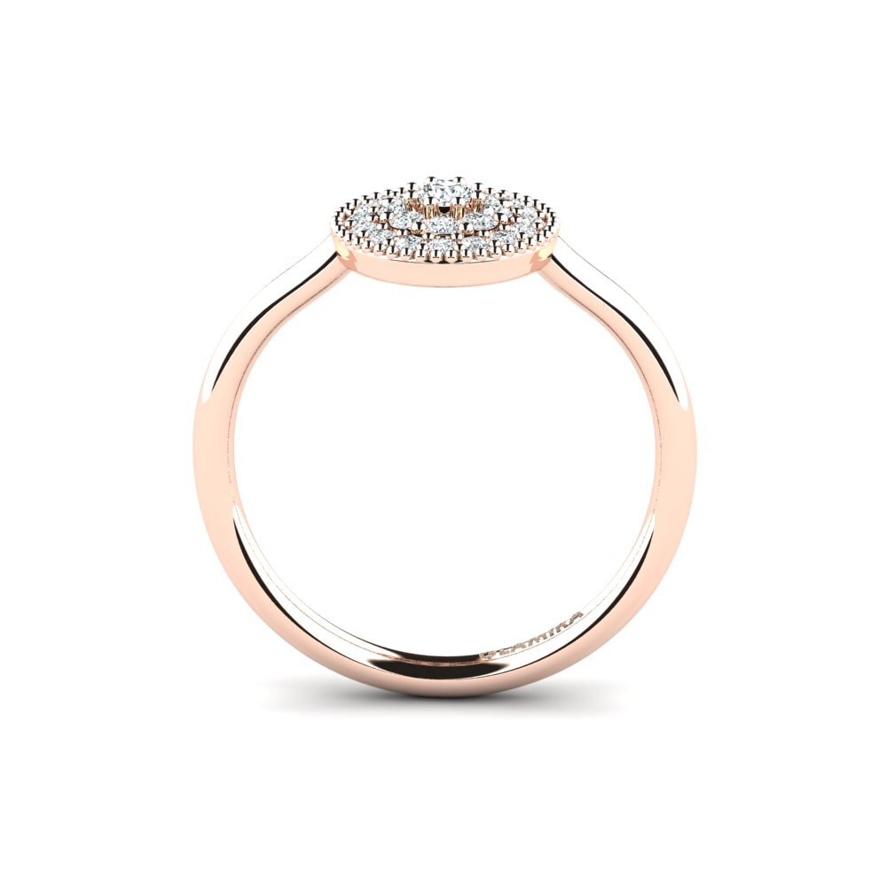 14ct Rose Gold Engagement Ring Whig