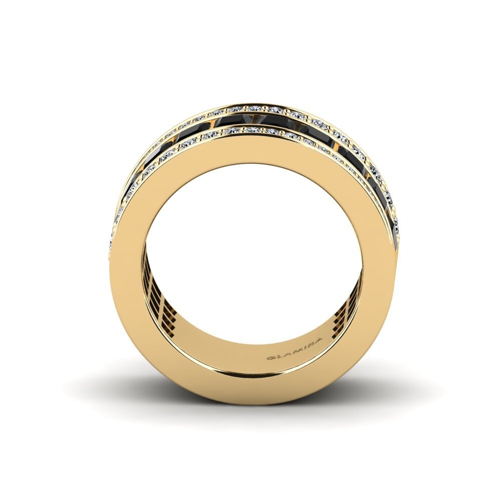 Zafiro negro Anillo Letoga