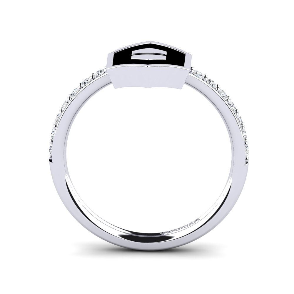 Or Blanc 14k Bague Sahiralt