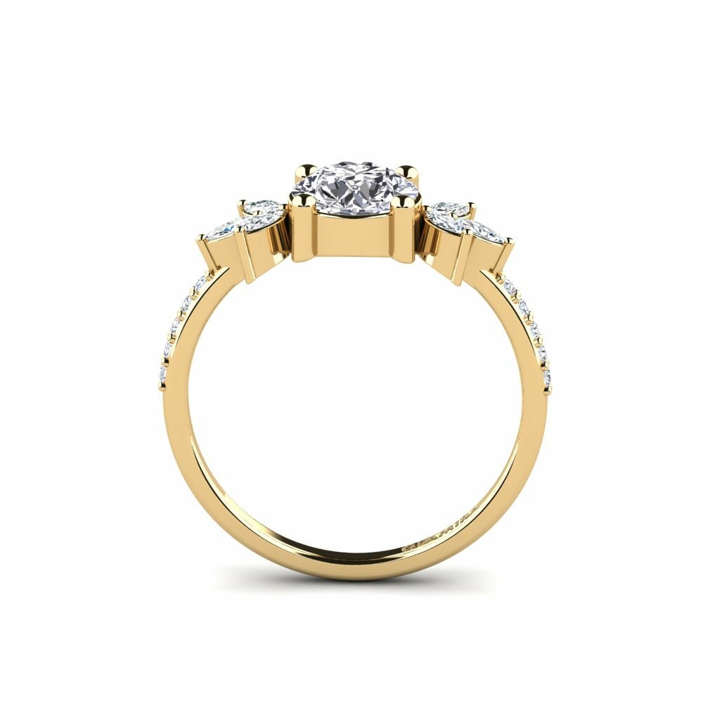 Lab Grown Diamond Engagement Ring Irice - Round