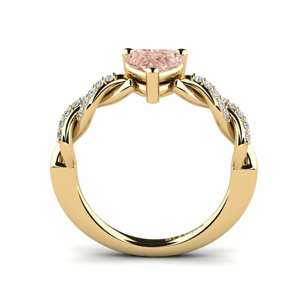 Morganita Anillo de compromiso Wicat - Heart