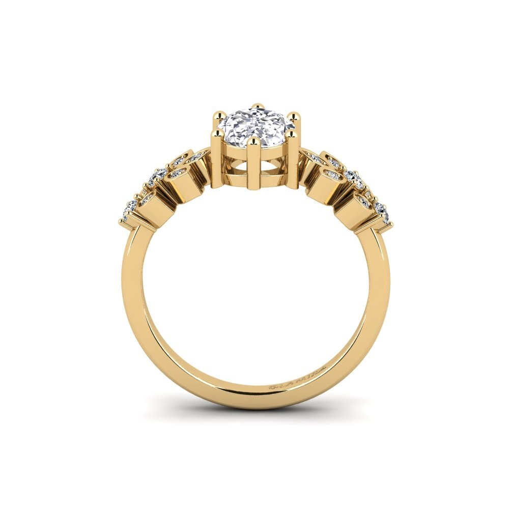 Lab Grown Diamond Engagement Ring Yatopi - Oval